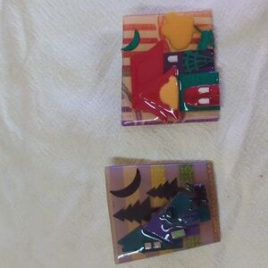 2 Kitty House Pins